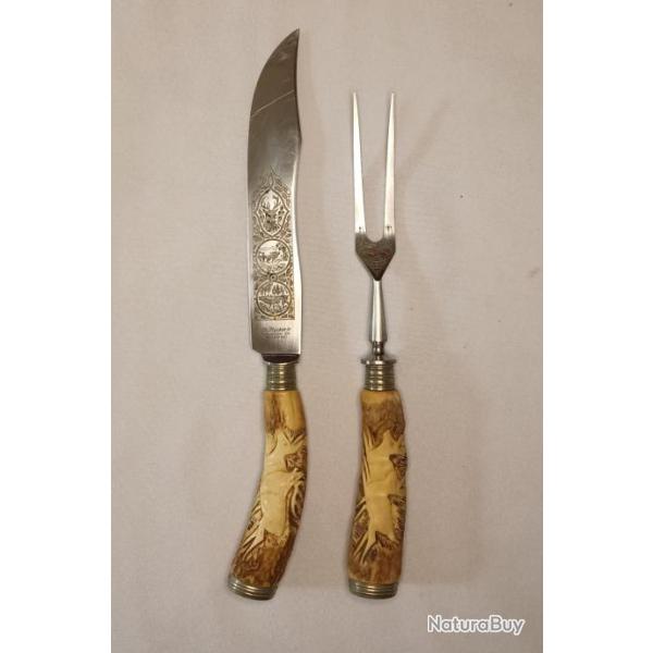 Couteau et pic  gigot chasse allemand solingen