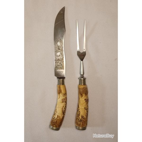Couteau et pic  gigot chasse allemand solingen