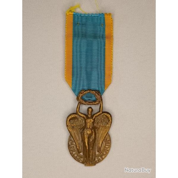 Mdaille ordre du mrite sportif