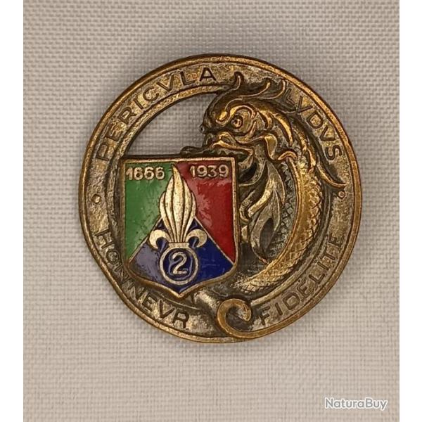 Insigne 2me rgiment tranger de cavalerie indochine