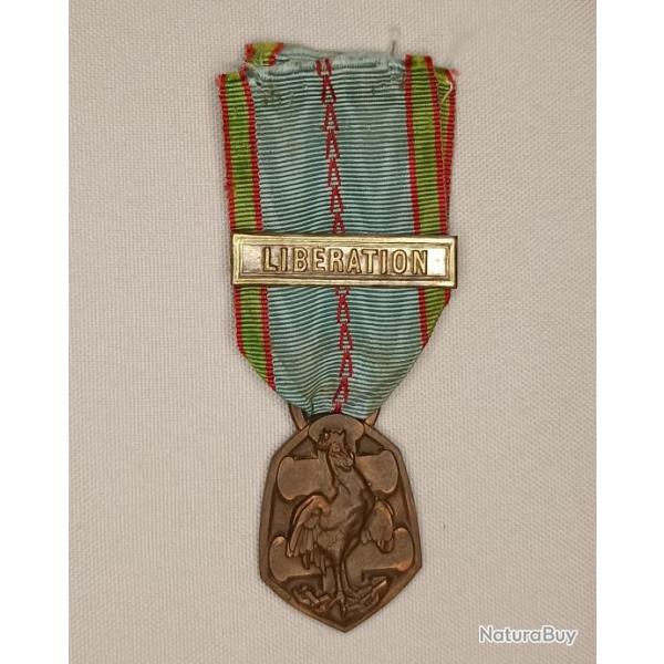 Mdaille commmorative combattant guerre 39/45