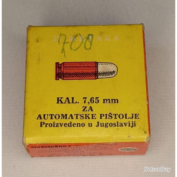 Boite vide munitions pa yougoslave 7x65mm