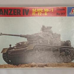 Maquette char panzer iv 39/45 ww2