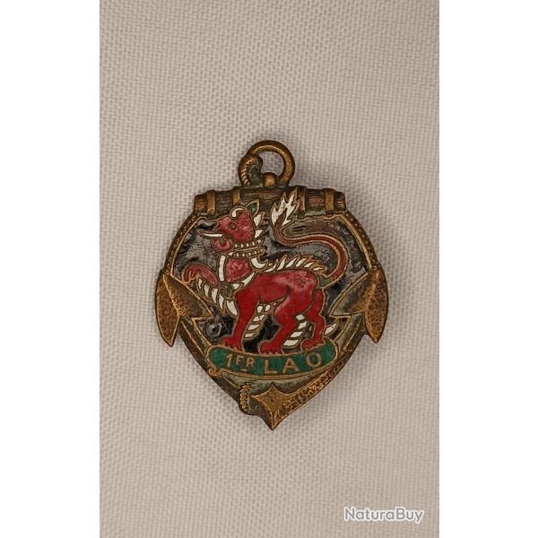 Insigne 1er rgiment laotien guerre indochine