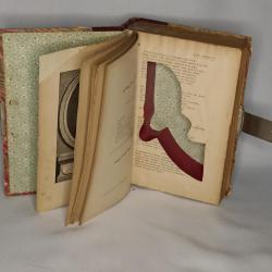 Rare livre cache d'arme model début xxème