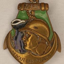 Insigne 3ème régiment infanterie colonial