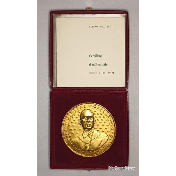 Mdaille commmorative de gaulle laboisserie