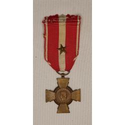 Médaille croix de la valeur militaire
