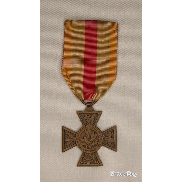 Mdaille Croix Combattant Volontaire 14/18