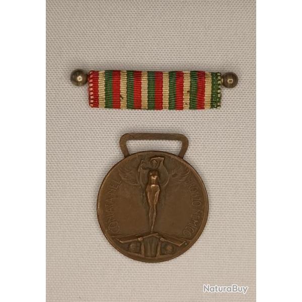 Mdaille commmorative guerre 14/18 Italie WW1