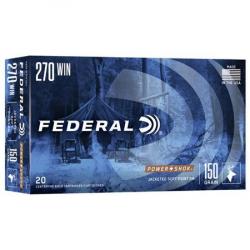 Munitions Federal Power Shok - Cal. 270 Win. - 150 grains