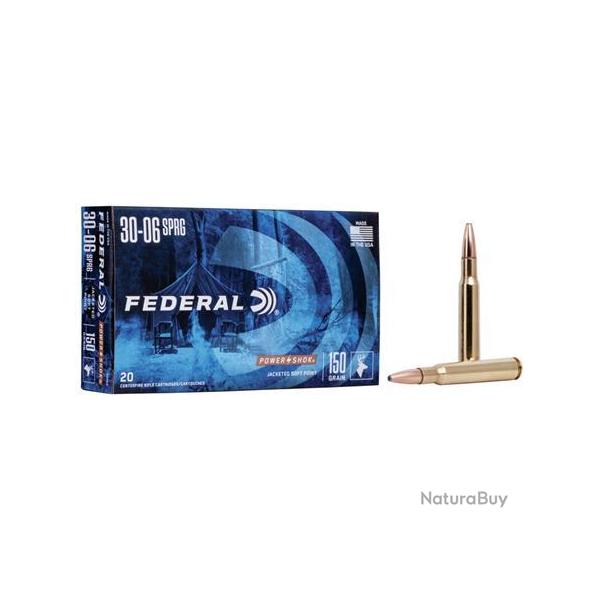 Munitions Federal Power Shok - Cal. 30-06 Spring. - 150 grains