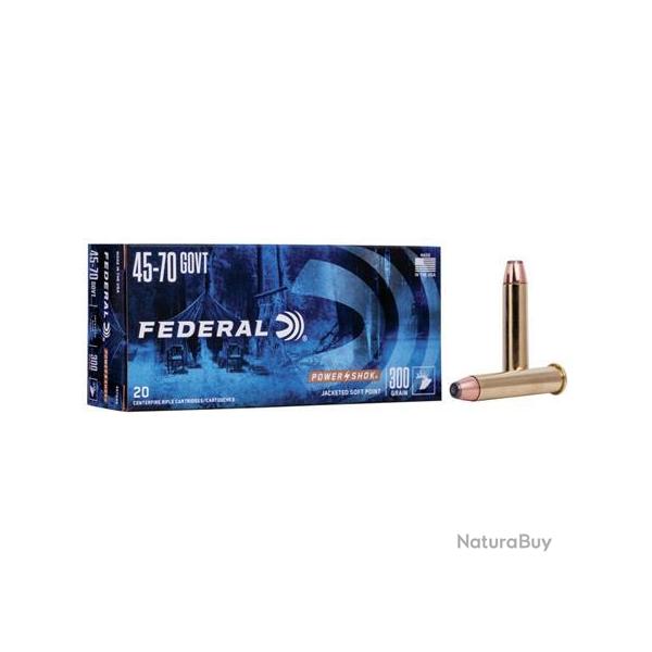 Munitions Federal Power Shok - Cal. 45-70 GVT