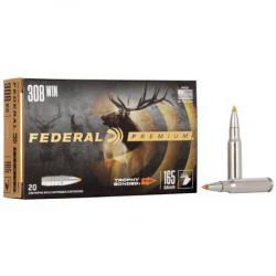 Munitions Federal Premium Ogive Trophy Bonded Tip - Cal. 308 Win. Mag - 165 grains