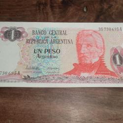 billet un peso république argentina / 35.730.695 A