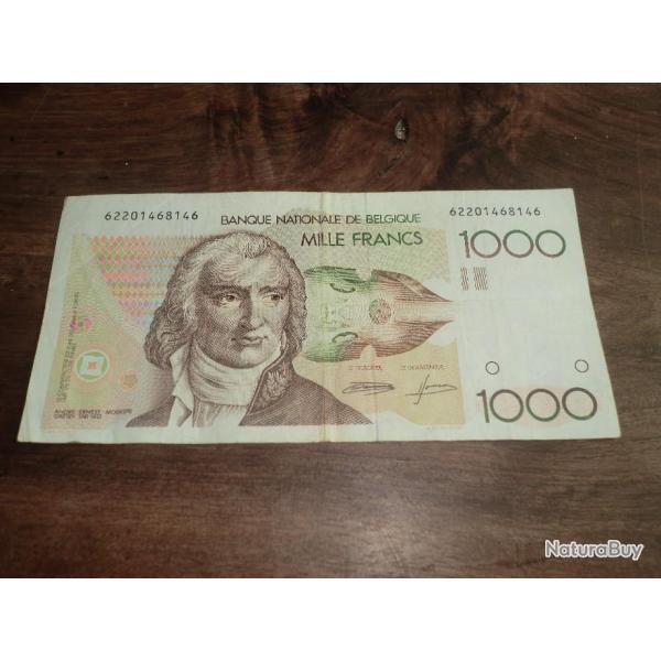 billet 1000 francs belge / 62201468146