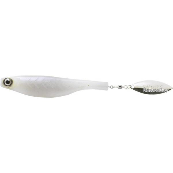 DARTSPIN PRO JIG HEAD 4 1/2 - WHITE GHOST - SILVER