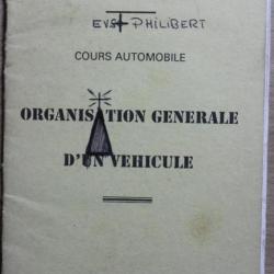 Manuel Organisation générale d'un Véhicule - Ecole d'applications de l'artillerie