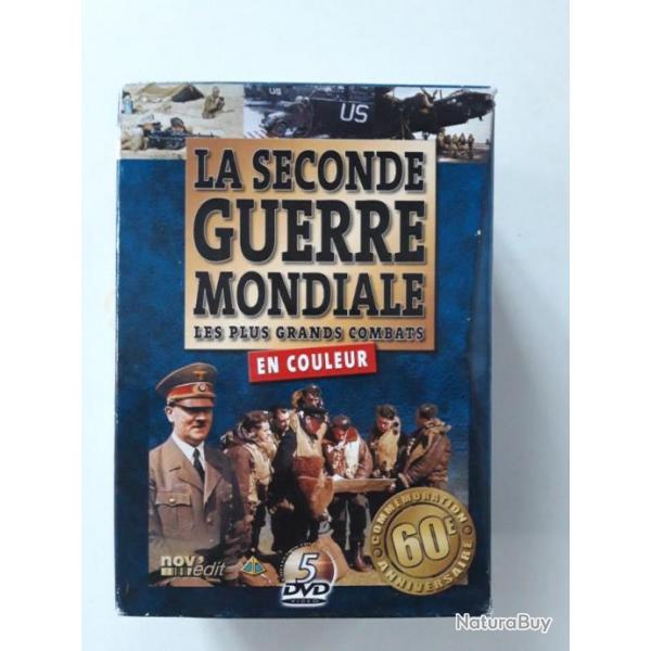 LOT 5 DVD "LA SECONDE GUERRE MONDIALE"