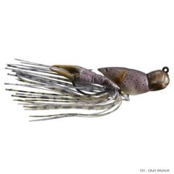 Rubber Jig Live Target Hollow Body Craw 5cm 725 - Grey Brown