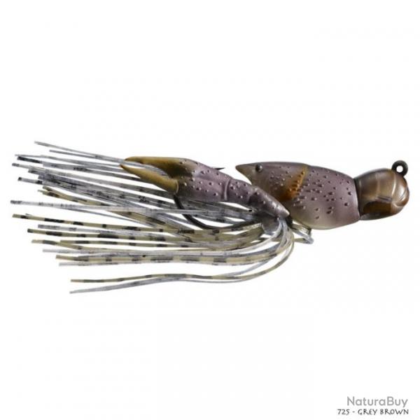 Rubber Jig Live Target Hollow Body Craw 5cm 725 - Grey Brown