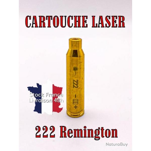Cartouche laser de rglage calibre 222 Remington - Envoi rapide depuis la France