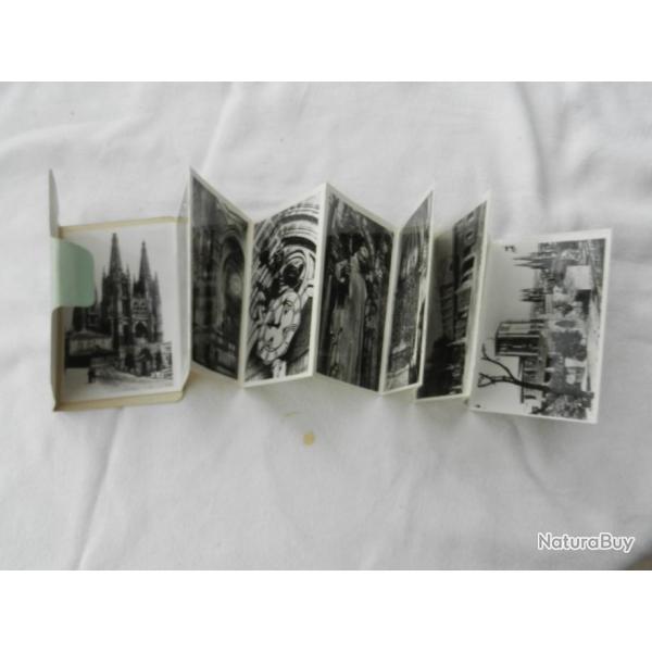pochette - dpliant 10 cartes postales anciennes de Burgos - Espagne