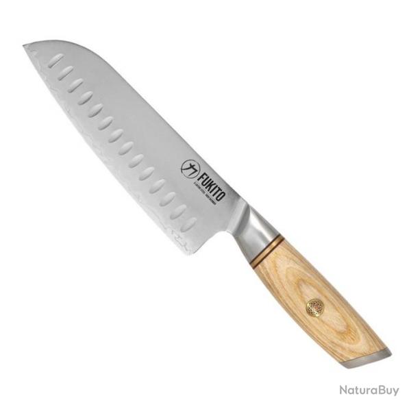 Couteau Santoku "Pakka San Ma" 18 cm [Fukito]