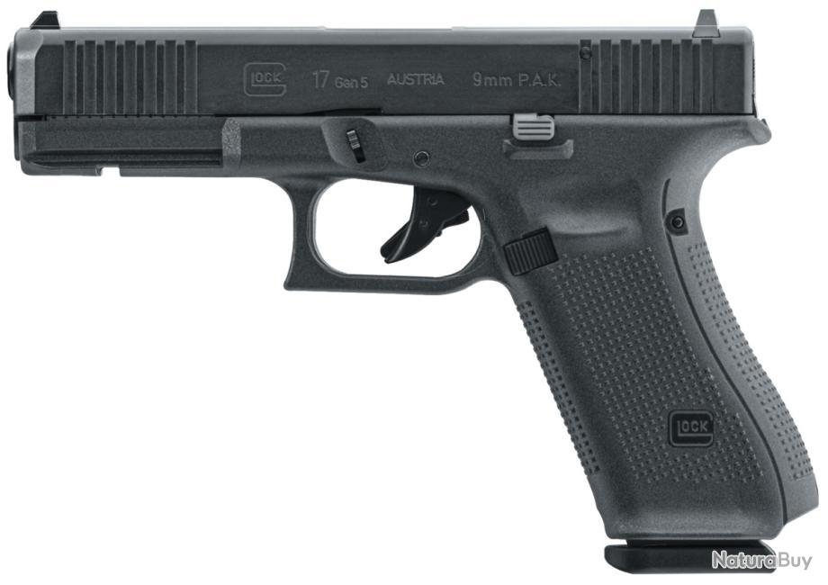 PISTOLET ALARME UMAREX GLOCK 17 GEN5 CAL 9MM PAK - Pistolets d'alarme ...