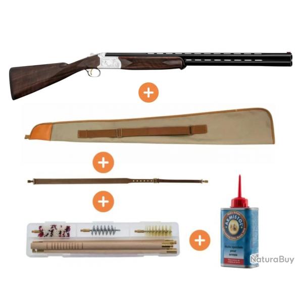 Pack Fusil Superpos Yildiz Luxe Calibre 20 Crosse Anglaise