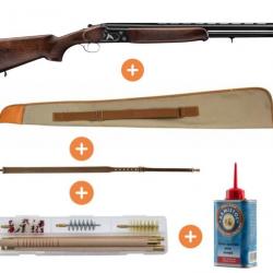 Pack Fusil De Chasse Country Bécassier Canon Rayé