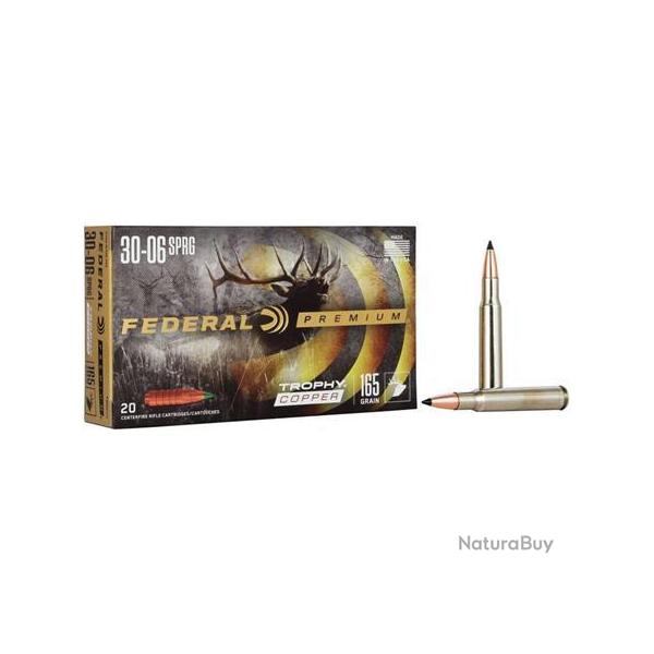Munitions Federal Premium Ogive Trophy Copper - Cal. 30-06 Sprg. - 165 grains