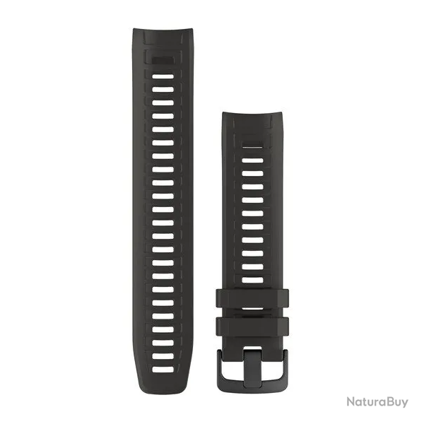Bracelet de remplacement Garmin Instinct Solar - Tactical Noir