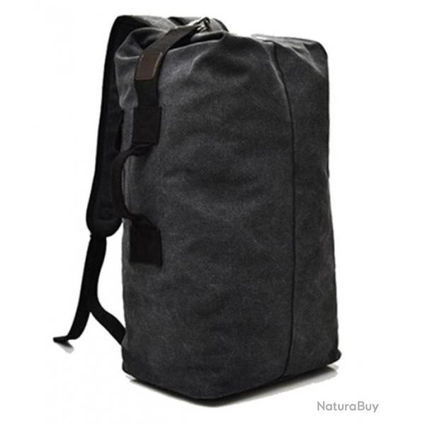 Sac  Dos Tactique Militaire Toile 35L Alpinisme Trekking Pche Camping Escalade Randonne Noir