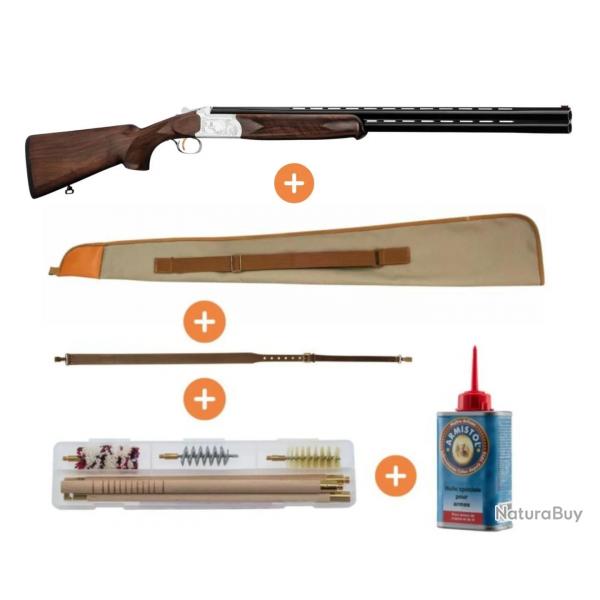 Pack Fusil Superpos Yildiz Luxe Calibre 20 Crosse Pistolet
