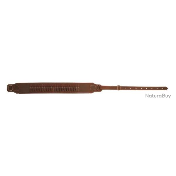 Cartouchiere 20 Balles Grande Chasse Cuir Vieilli Fuzyon Chasse