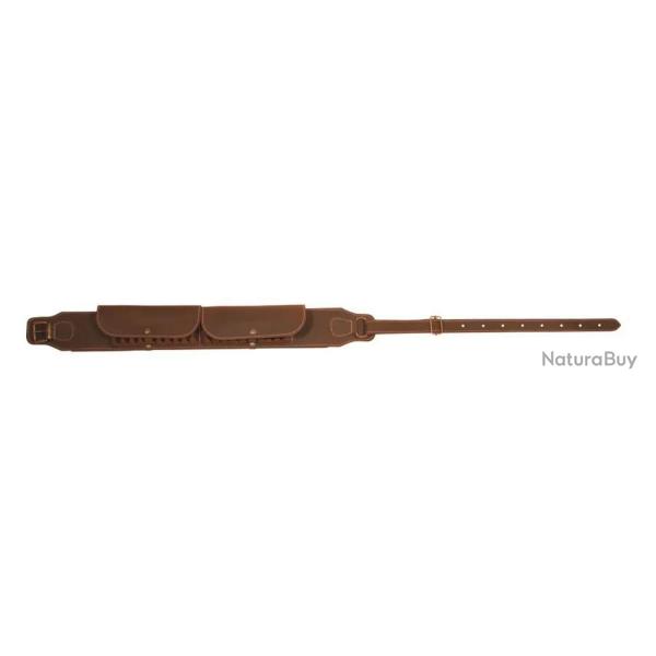 Cartouchiere 20 Balles Grande Chasse Cuir  Rabats Fuzyon Chasse