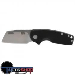 Couteau SOG Stout FLK Cleaver Black