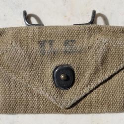 US ARMY - FIRST AID PACKET POUCH - sacoche pansement US -  terrain Normandie 1944 - WWII