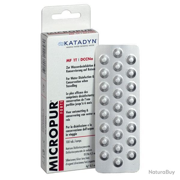 Katadyn Micropur Forte MF 1T en boite de 100 comprims