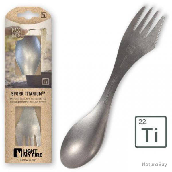 Couvert multifonction Light My Fire Spork Titanium