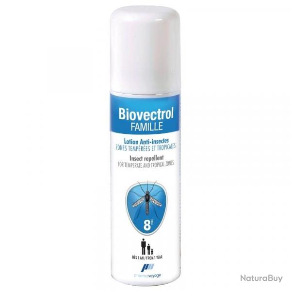 Rpulsif anti-insectes Biovectrol Famille 80 ml