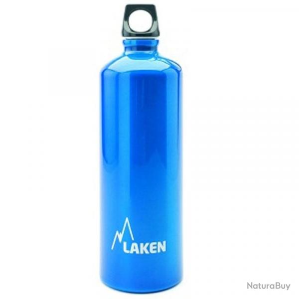 Gourde alu Laken Futura 1L bleue