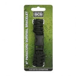 Bracelet paracorde BCB Paracord noir