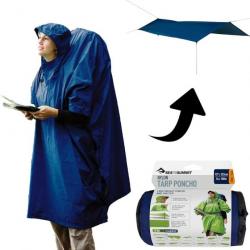 Poncho Tarp Sea to Summit Nylon bleu