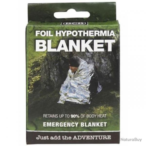 Poncho couverture de survie BCB Foil Hypothermia