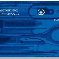 Carte multifonction SwissCard Classic Victorinox bleue