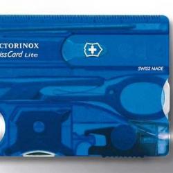 Carte multifonction SwissCard Lite Victorinox bleue