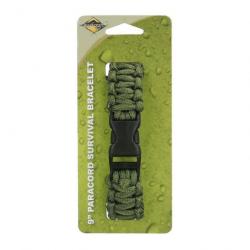 Bracelet paracorde BCB Paracord vert armée