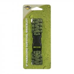 Bracelet paracorde BCB Paracord vert armée